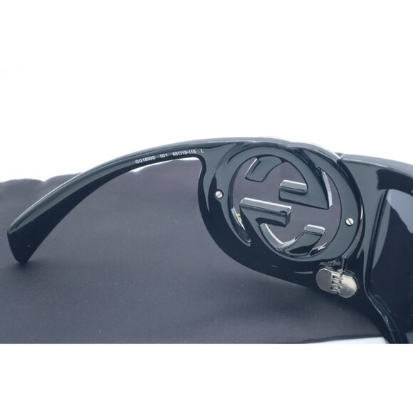 Gucci GG 1899S 001 Rectangular Sunglasses Black Gray Cruise 2025 Bold - Picture 5 of 7